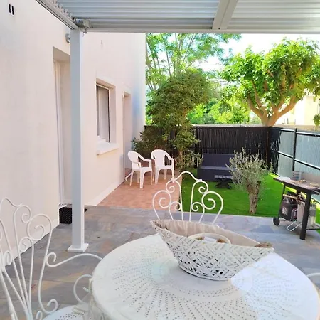 Climatisee, Proche Mer, 2 Grands Independants, Parking, Semesterbostad Le Grau-dʼAgde