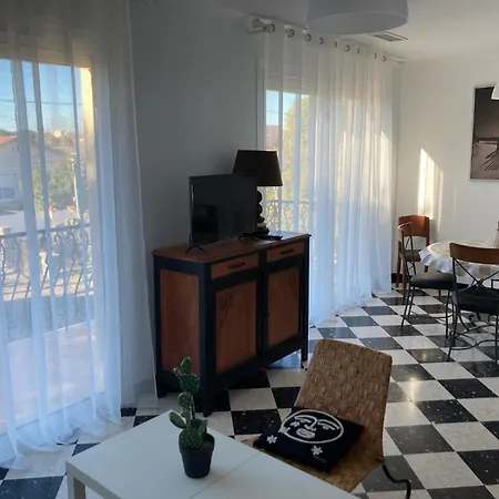 Climatisee, Proche Mer, 2 Grands Independants, Parking, Wifi Semesterbostad *