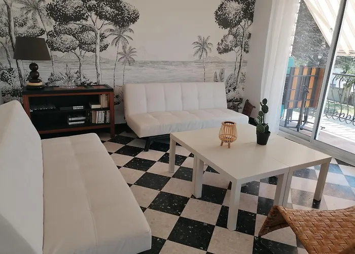 Climatisee, Proche Mer, 2 Grands Independants, Parking, Wifi Vakantiehuis
